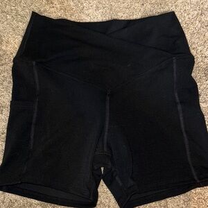 Evolution and Creation Women's Black Bike Shorts